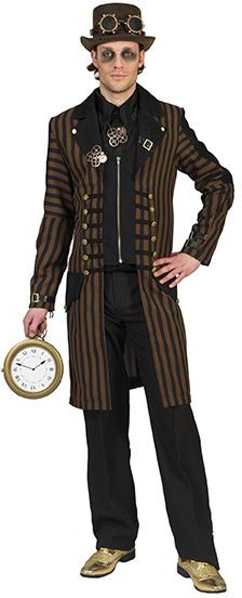 Steampunk Kostuum | Stoned Steampunk Steve Man | Maat 52-54 | Carnaval kostuum | Verkleedkleding